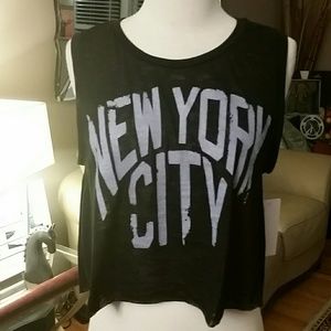 Vintage Havana Kids NWT New York City Crop Top